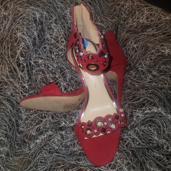 Jessica Simpson Red Heels - Picture 8 of 8